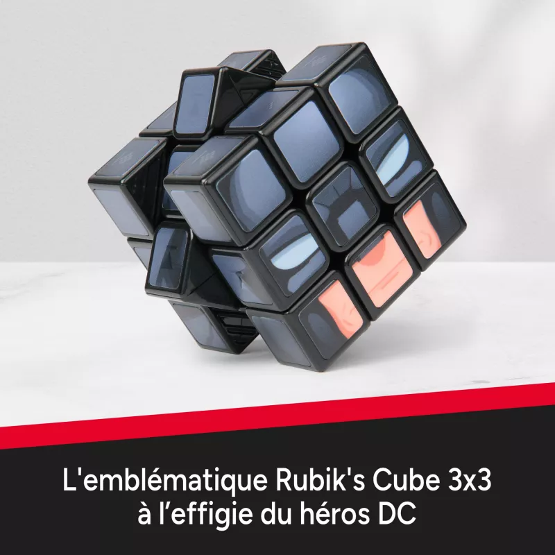 Układanka 3x3 Rubik's Cube spinmaster — wzór Batman