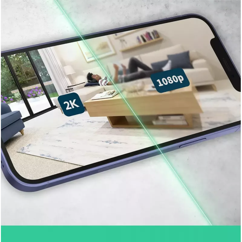 IP kamera bezpieczeństwa Arlo Essential 2K Indoor Security Camera 2-pack Wireless Indoor