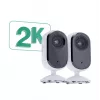 IP kamera bezpieczeństwa Arlo Essential 2K Indoor Security Camera 2-pack Wireless Indoor