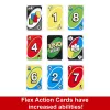 Gra karciana MATTEL Games UNO Flex — Gra w pozbywanie się kart, wiek 7+