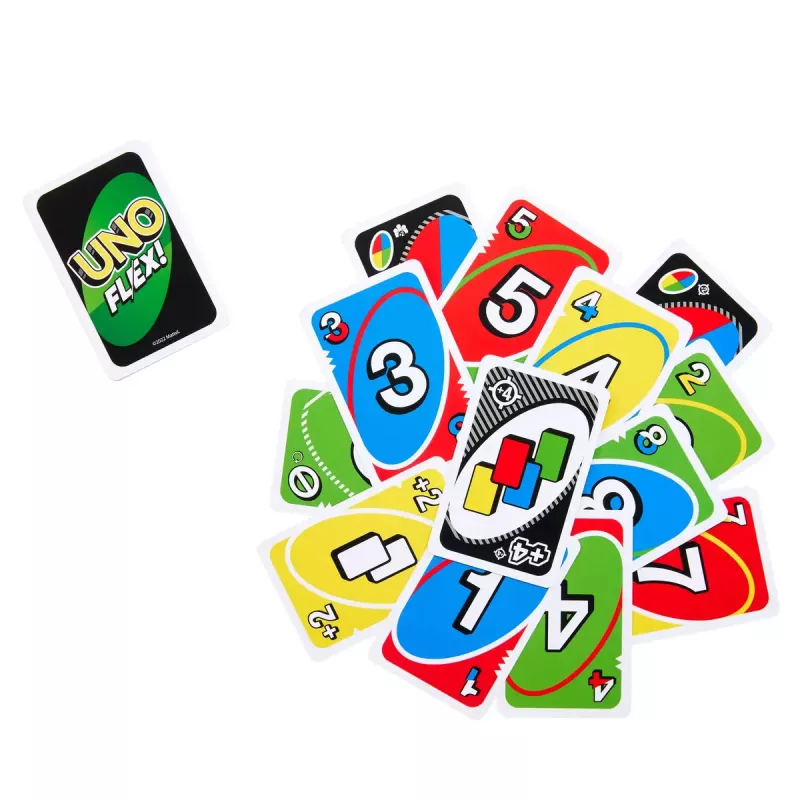 Gra karciana MATTEL Games UNO Flex — Gra w pozbywanie się kart, wiek 7+