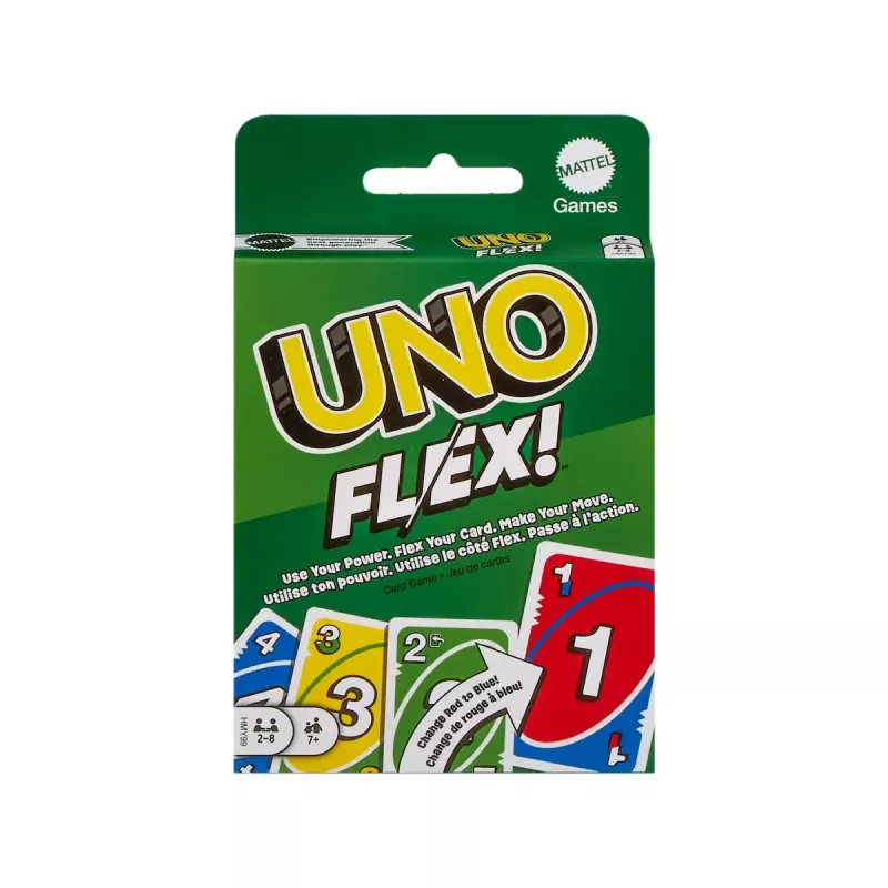 Gra karciana MATTEL Games UNO Flex — Gra w pozbywanie się kart, wiek 7+