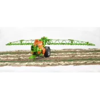 Akcesorium do modelu w skali BRUDER Amazone UX 5200 — plastikowa część w kolorze zielonym i pomarańczowym