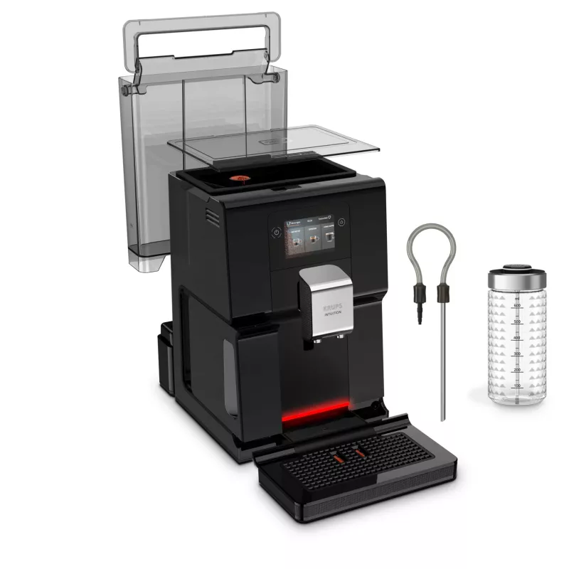 Krups Intuition Preference EA8738 w pełni automatyczny ekspres do kawy, 3 l, czarny
