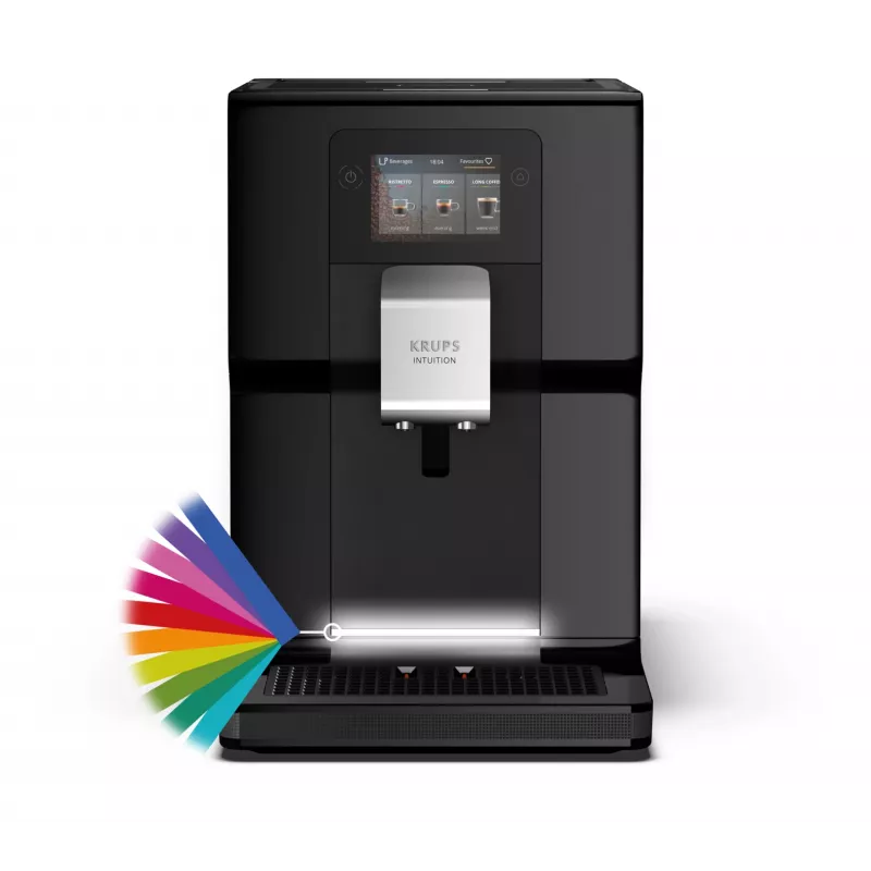 Krups Intuition Preference EA8738 w pełni automatyczny ekspres do kawy, 3 l, czarny