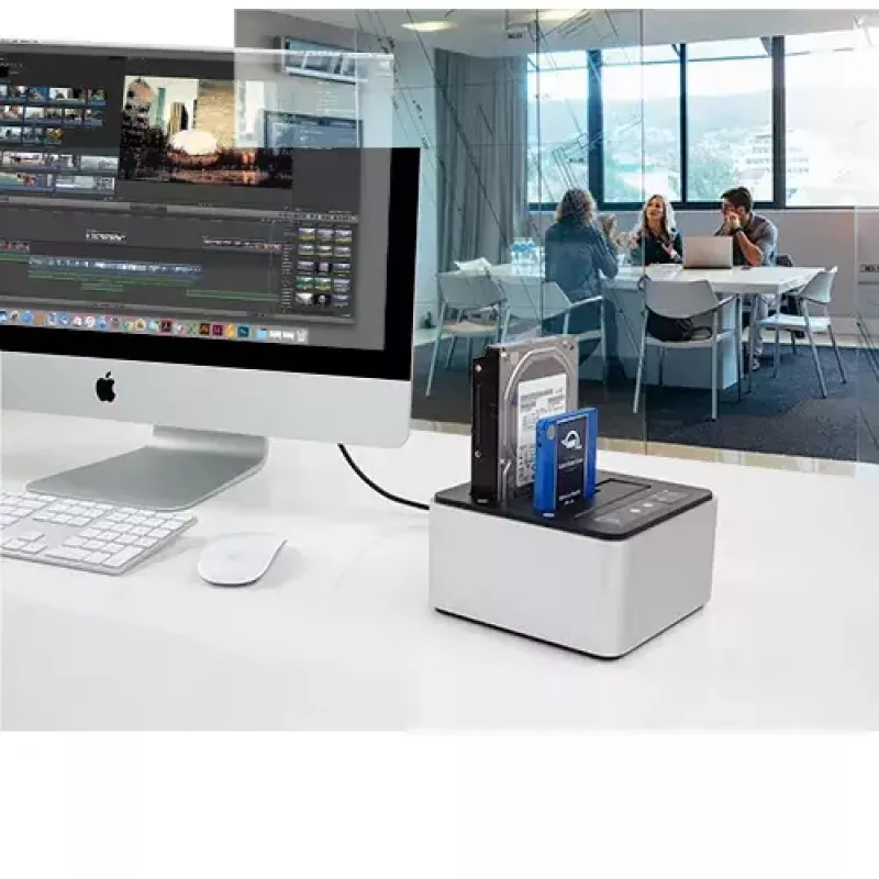 Drive Dock USB-C, Dockingstation silber/schwarz