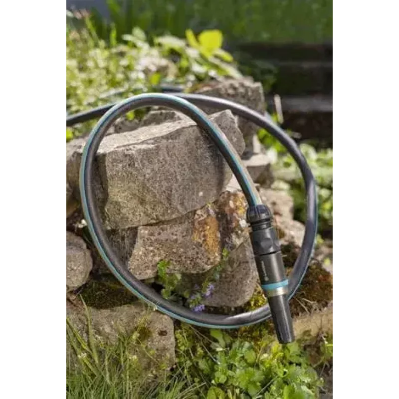 Gardena 18931-20 wąż ogrodowy 20 m Naziemny Tworzywo sztuczne Elastomer termoplastyczny TPE Czarny Niebieski Szary