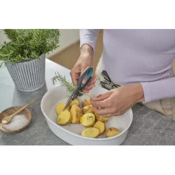 Nożyce do ziół Gardena HerbCut Bypass Zielony plastikowy uchwyt Niemcy