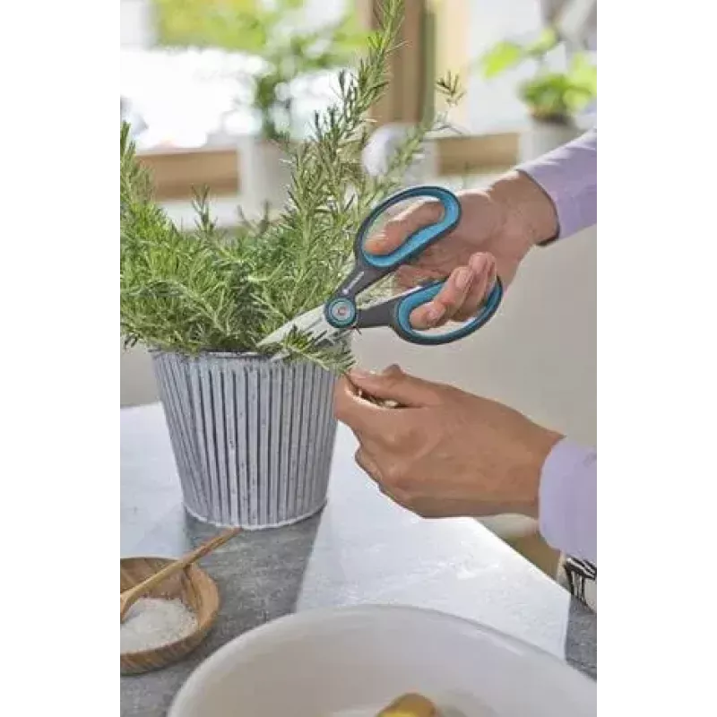 Nożyce do ziół Gardena HerbCut Bypass Zielony plastikowy uchwyt Niemcy