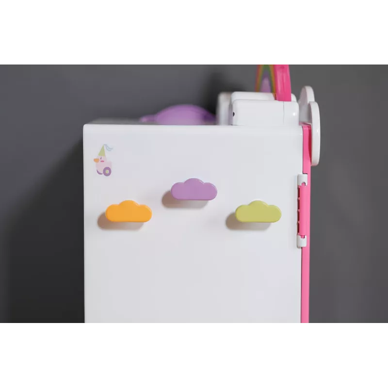 Szafa dla lalek zapf creation BABY born Rainbow Wardrobe — dla lalek, efekty świetlne, wymaga 3 baterii AAA, zalecany wiek 3+