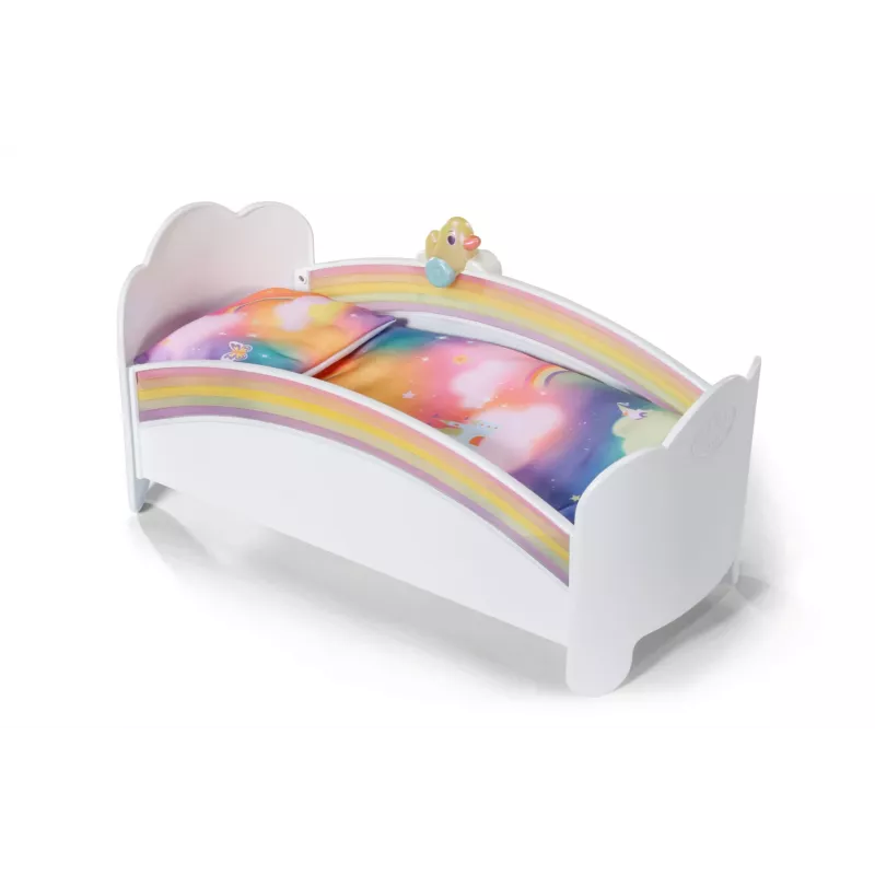 Łóżeczko dla lalek ZAPF creation BABY born Rainbow Bed 835999 dla lalek 43 cm