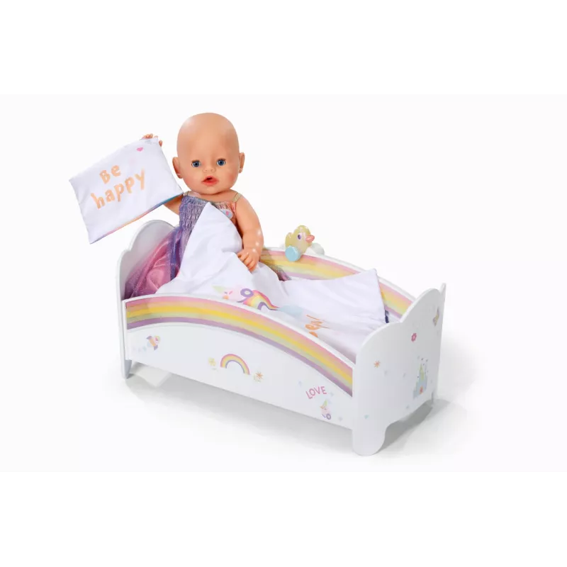 Łóżeczko dla lalek ZAPF creation BABY born Rainbow Bed 835999 dla lalek 43 cm