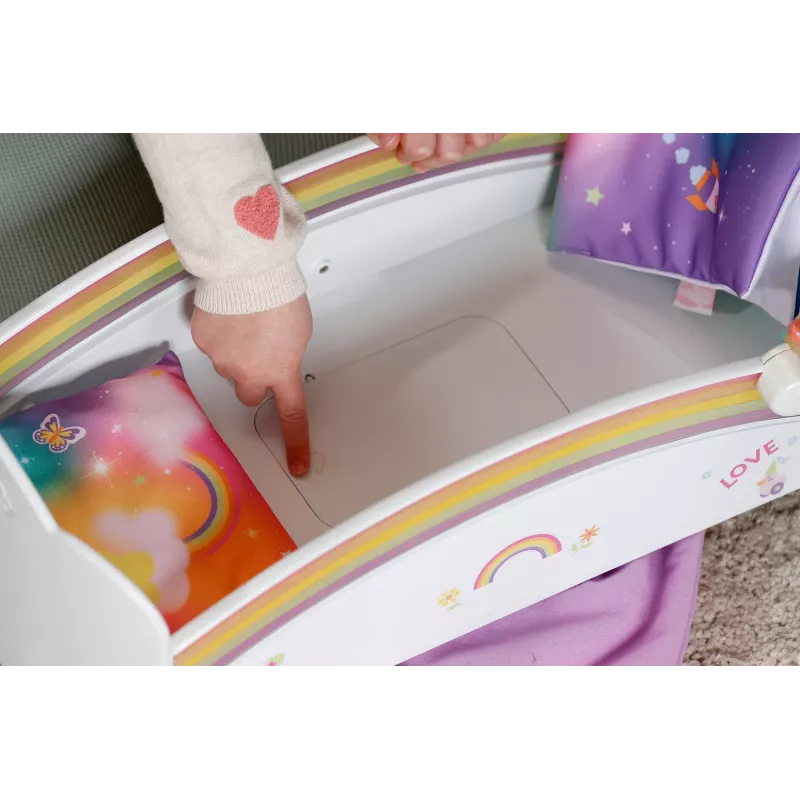 Łóżeczko dla lalek ZAPF creation BABY born Rainbow Bed 835999 dla lalek 43 cm