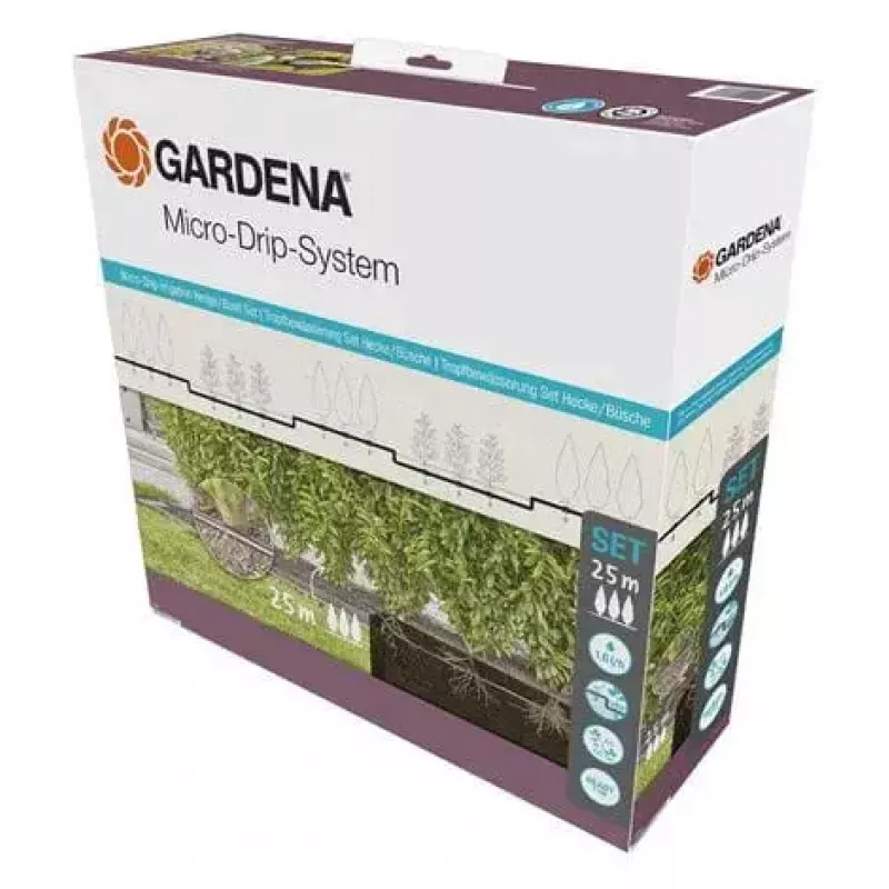 Gardena 13503-20 wąż ogrodowy 25 m podziemny Czarny