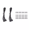 THERMALTAKE Wentylator PC - CT140 - 14 cm - Czarny - 2 szt.