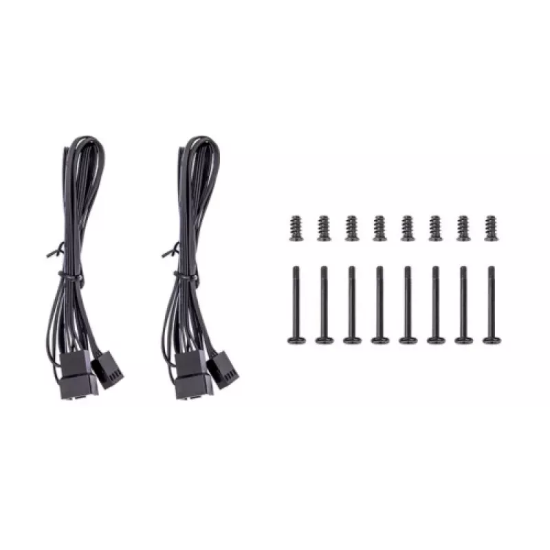 THERMALTAKE Wentylator PC - CT140 - 14 cm - Czarny - 2 szt.