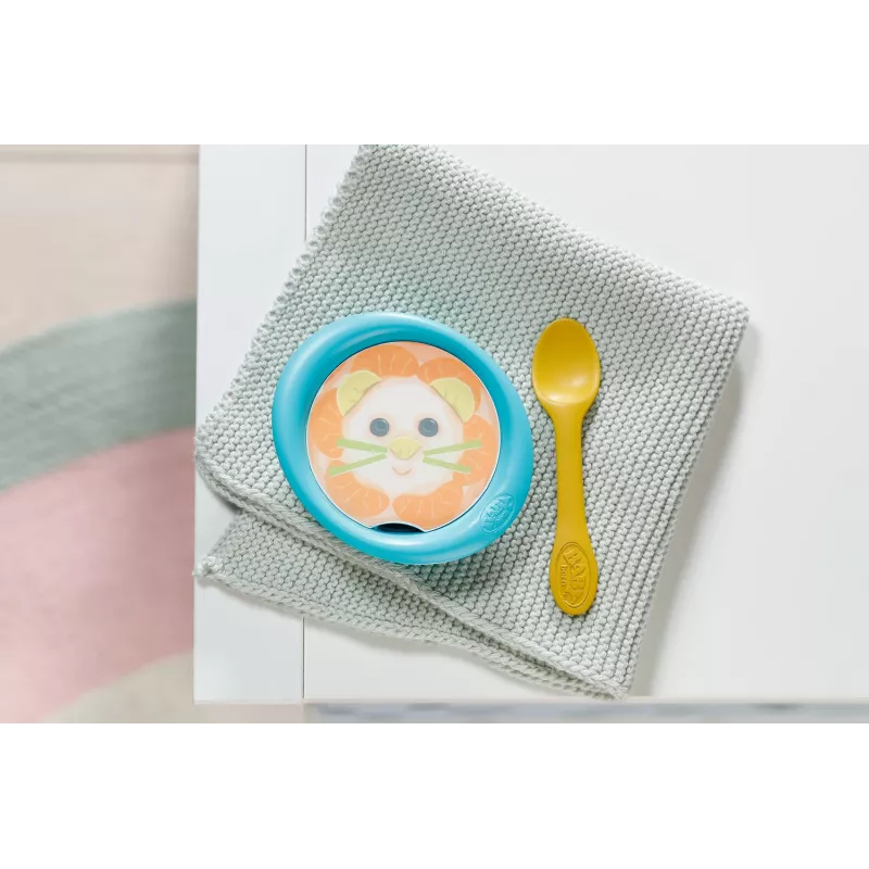 Zestaw do karmienia lalek BABY born Feeding Set dla dzieci od 3 lat — akcesoria do zabawy w karmienie na niby
