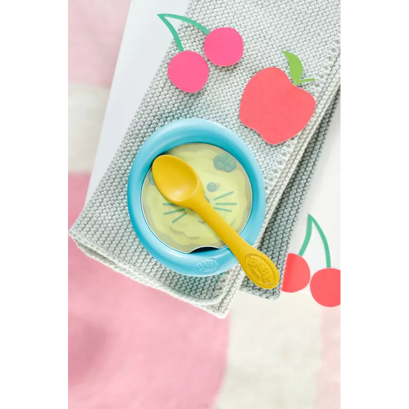 Zestaw do karmienia lalek BABY born Feeding Set dla dzieci od 3 lat — akcesoria do zabawy w karmienie na niby