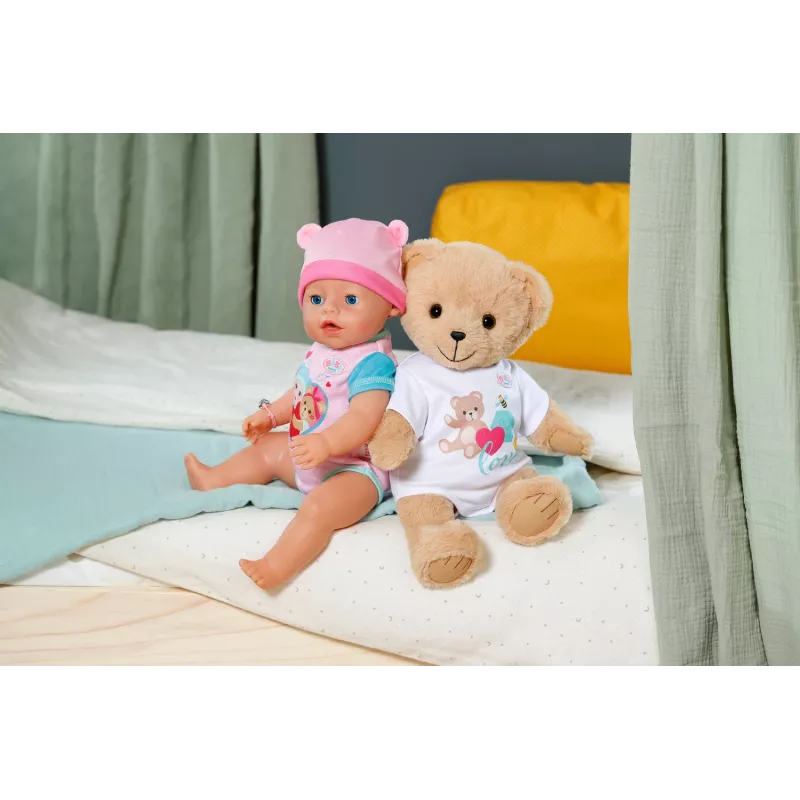 Maskotka zapf creation BABY born Singing Teddy 837962 — pluszowy śpiewający miś dla lalek