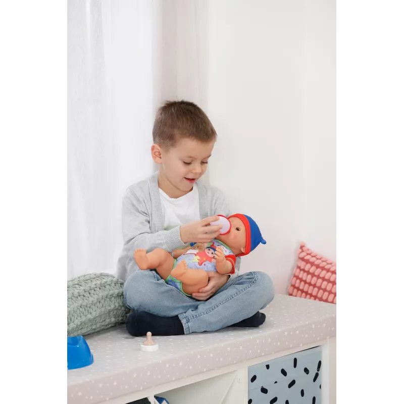 BABY born @ Jonas 43cm, lalka, mężczyzna, 3 lat, chłopiec/dziewczynka, 430 mm, wielokolorowy