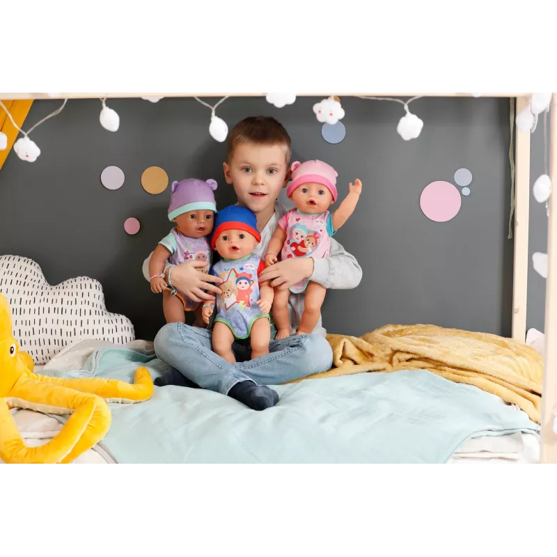 BABY born @ Jonas 43cm, lalka, mężczyzna, 3 lat, chłopiec/dziewczynka, 430 mm, wielokolorowy