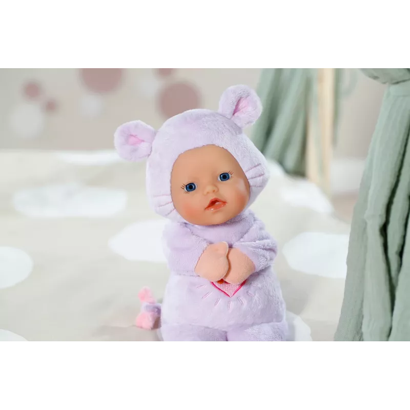 BABY born for babies Myszka 26cm, Lalka bobas, Płeć neutralna, Chłopiec/Dziewczynka, 260 mm, Wielokolorowy
