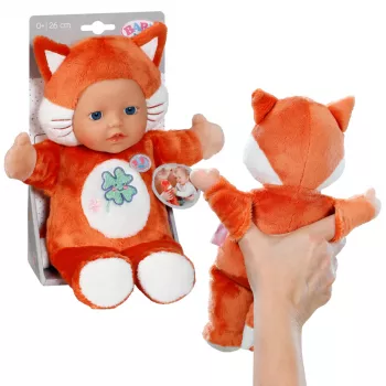 BABY born for babies Lisek 26 cm, Lalka bobas, Dziewczynka, Chłopiec/Dziewczynka, 260 mm, Wielokolorowy