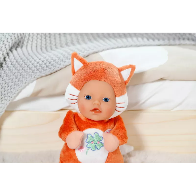 BABY born for babies Lisek 26 cm, Lalka bobas, Dziewczynka, Chłopiec/Dziewczynka, 260 mm, Wielokolorowy