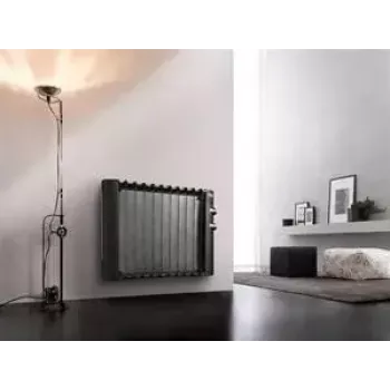 Grzejnik konwekcyjny De’Longhi HMP 1000, element mikowy, 1000 W, czarny, do ustawienia na podłodze, do pomieszczeń do 60 m³