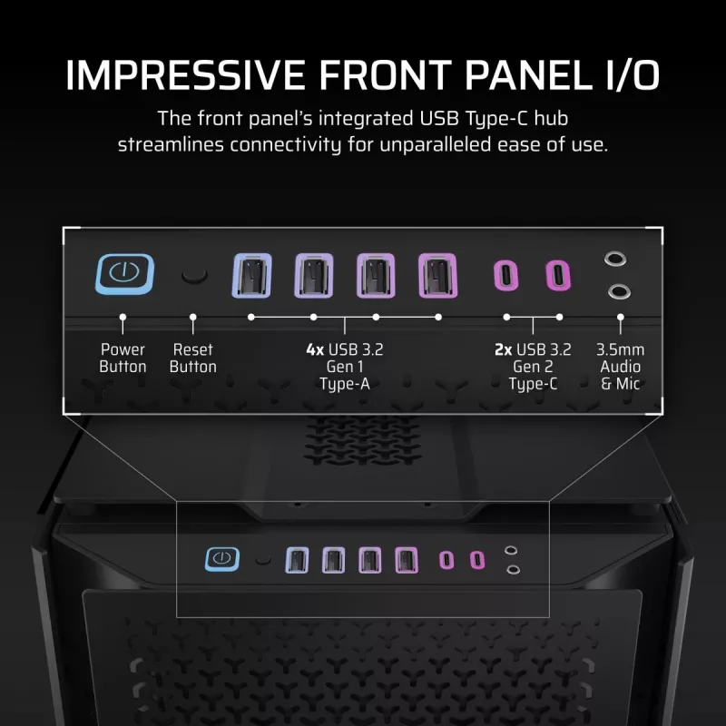 Obudowa PC CORSAIR - 9000d RGB Airflow Super Full-tower