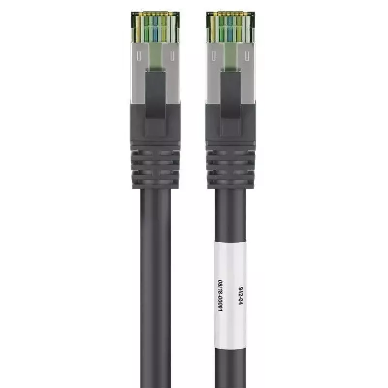 Kabel sieciowy Goobay CAT 8.1 Patch Cord RJ-45 Cat8.1 5m Czarny