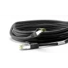 Kabel sieciowy Goobay CAT 8.1 Patch Cord RJ-45 Cat8.1 5m Czarny