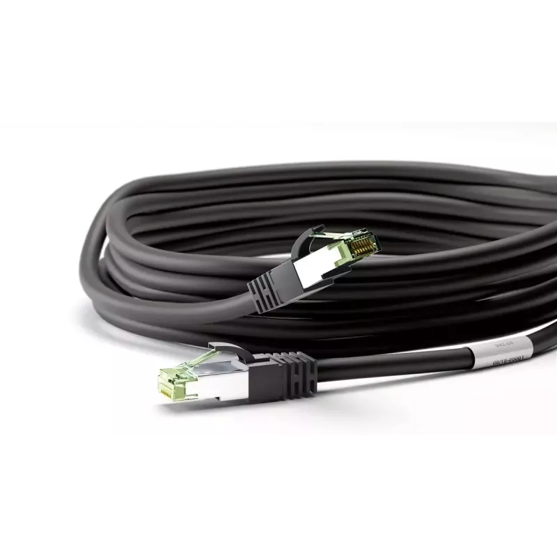 Kabel sieciowy Goobay CAT 8.1 Patch Cord RJ-45 Cat8.1 5m Czarny
