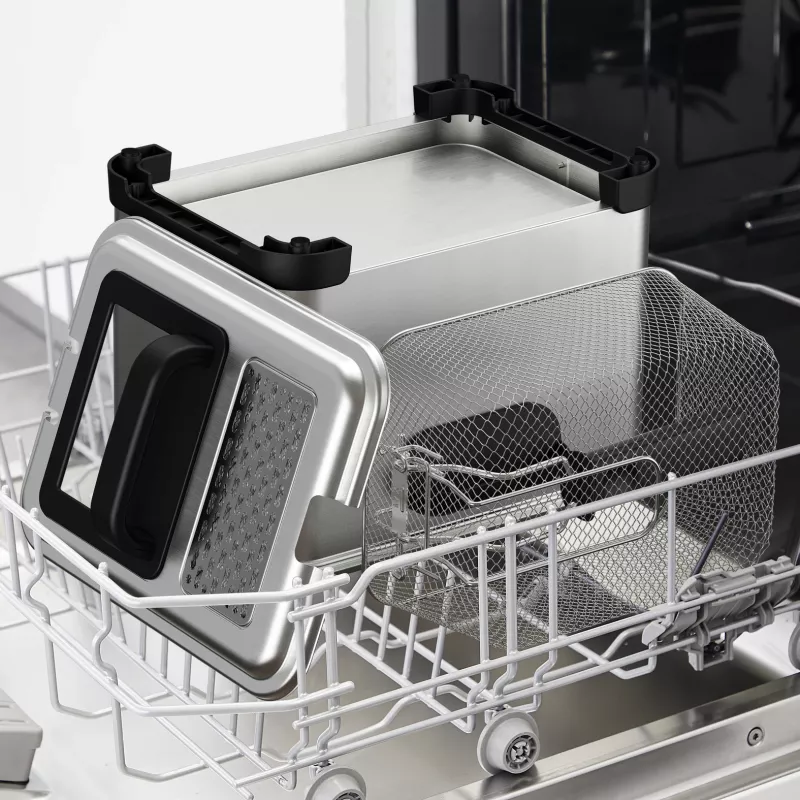 Tefal Family Pro FR507D Single 4 L wolnostojąca frytkownica 2400 W Stal nierdzewna