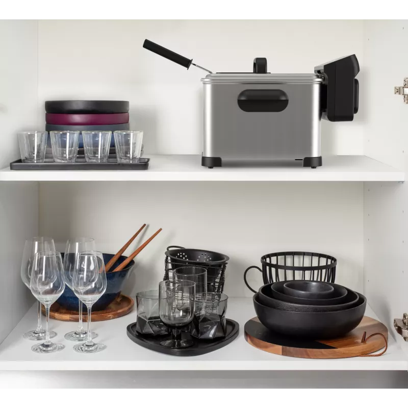 Tefal Family Pro FR507D Single 4 L wolnostojąca frytkownica 2400 W Stal nierdzewna
