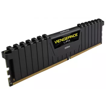 Pamięć CORSAIR 16 GB DDR4 2400 MHz Unbuffered 16-16-16-39 Vengeance Low Profilex Czarny Heat Spreader