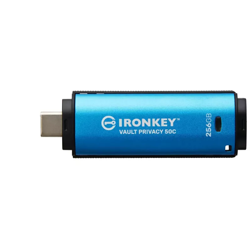 Kingston Technology IronKey 256GB USB-C Vault Privacy 50C AES-256 Szyfrowanie, FIPS 197