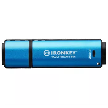 Kingston Technology IronKey 256GB USB-C Vault Privacy 50C AES-256 Szyfrowanie, FIPS 197