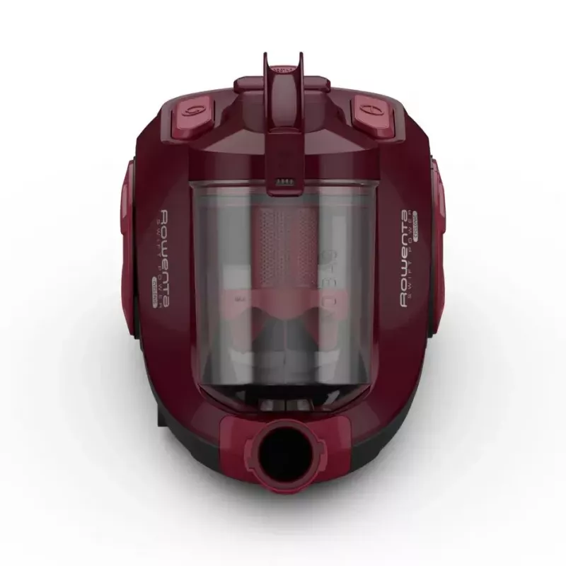 Odkurzacz cylindryczny ROWENTA Swift Power RO2933 — 750 W, bezworkowy, bordowy/czarny, 4,87 kg