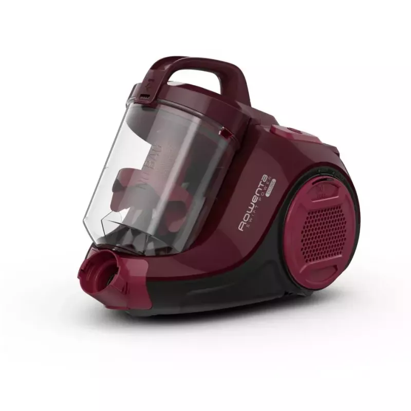Odkurzacz cylindryczny ROWENTA Swift Power RO2933 — 750 W, bezworkowy, bordowy/czarny, 4,87 kg