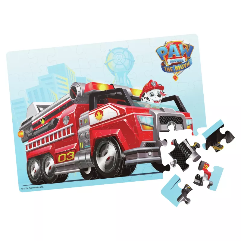 Gry PAW Patrol: Film, 48-elementowe puzzle dla dzieci od 4 lat, Chase