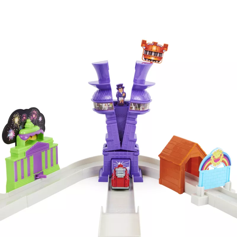 PAW Patrol True Metal Total City Rescue Movie Track Set z ekskluzywnym pojazdem Marshalla, skala 1:55, zabawki dla dzieci od 3 lat