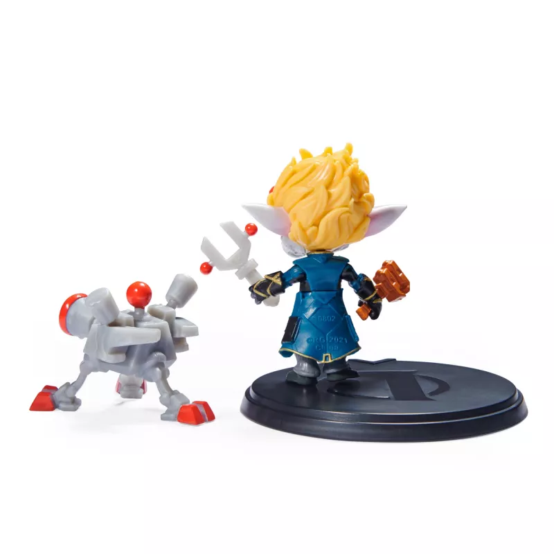 League of Legends, zestaw Dual Cities z ekskluzywną Jinx, Heimerdingerem, Vi, Caitlyn i Ekko, 10 cm kolekcjonerskie figurki, akcesoria, wiek 12+