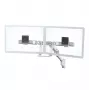 ERGOTRON HX Podwójne ramię do montażu ściennego monitora (białe) (45-479-216)