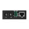 DIGITUS Media Converter, Multimode 10/100Base-TX do 100Base-FX, w zestawie zasilacz, złącze SC, do 2 km