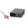 DIGITUS Media Converter, Multimode 10/100Base-TX do 100Base-FX, w zestawie zasilacz, złącze SC, do 2 km