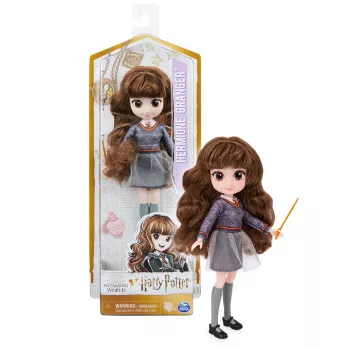 Lalka modowa Spinmaster Hermione Granger, 8 cali (203 mm), wielokolorowa, dla dzieci od 5 lat