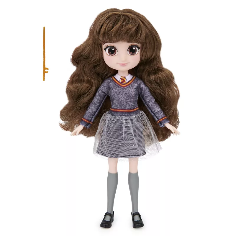 Lalka modowa Spinmaster Hermione Granger, 8 cali (203 mm), wielokolorowa, dla dzieci od 5 lat