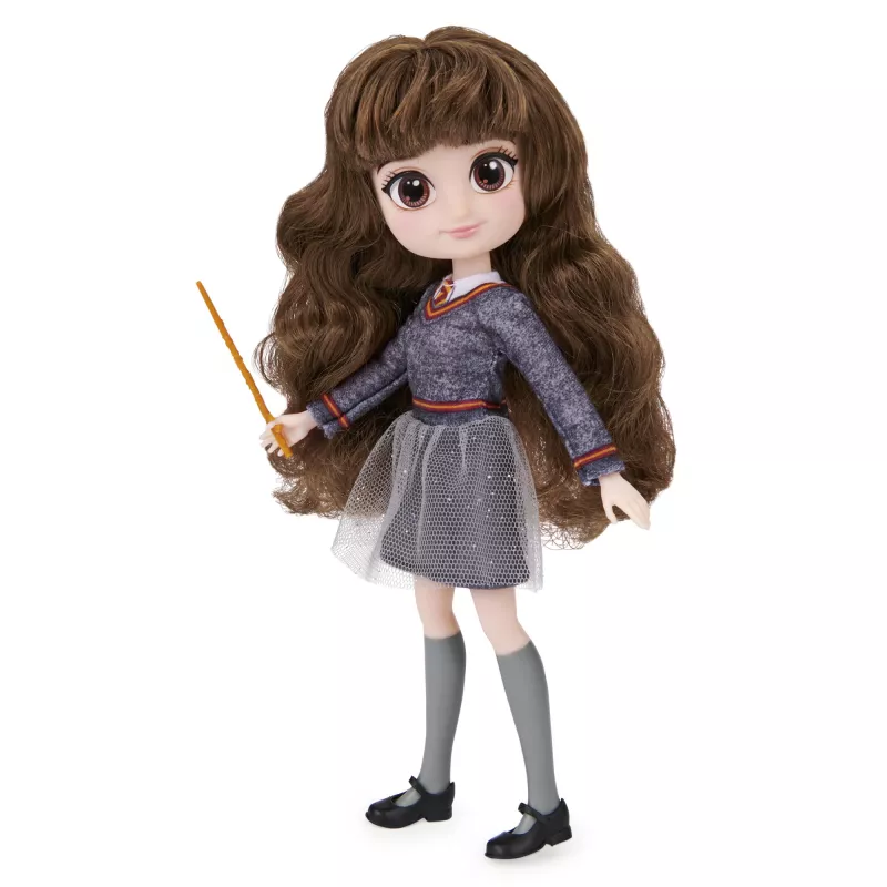 Lalka modowa Spinmaster Hermione Granger, 8 cali (203 mm), wielokolorowa, dla dzieci od 5 lat