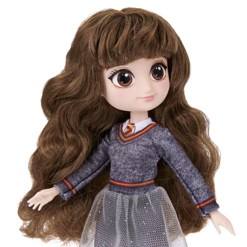 Lalka modowa Spinmaster Hermione Granger, 8 cali (203 mm), wielokolorowa, dla dzieci od 5 lat